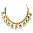 Modern Royal Guttapusalu South Indian Necklace Set