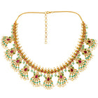 Modern Royal Guttapusalu South Indian Necklace Set