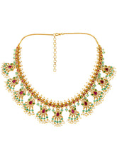 Modern Royal Guttapusalu South Indian Necklace Set