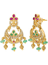 Heritage Temple Style Motif Gold Necklace Set