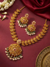Heritage Kari Motif Gold Royal Temple Set