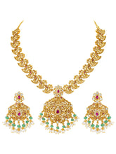 Heritage Kari Motif Gold Royal Temple Set