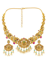 Royal South Indian Style Antique Necklace Set