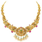 Royal South Indian Style Antique Necklace Set