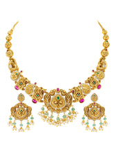 Royal South Indian Style Antique Necklace Set