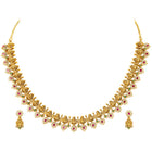 Sacred Lakshmi Temple Necklace Set