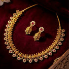Sacred Lakshmi Temple Necklace Set
