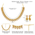 Sacred Lakshmi Temple Necklace Set