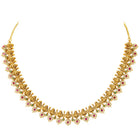 Sacred Lakshmi Temple Necklace Set