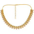 Sacred Lakshmi Temple Necklace Set