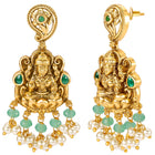 Lakshmi And Kari Motif Temple Necklace Set