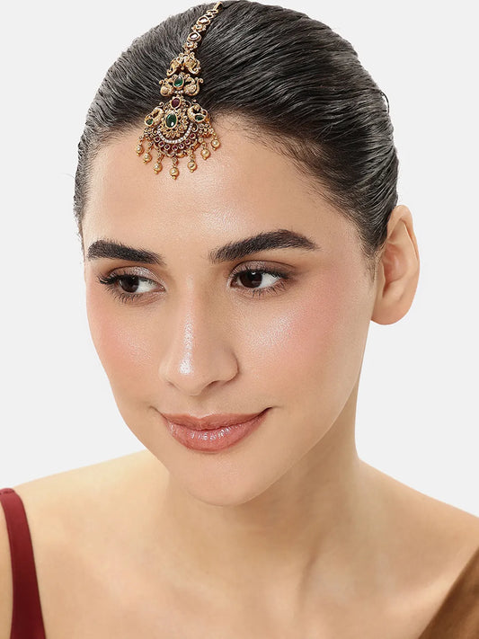 Ethereal Stone Chain Maangtikka