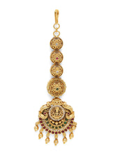 Temple Art Inspired CZ Maangtikka
