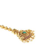 Graceful Pearl Dangle Maangtikka