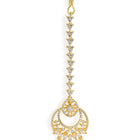 Celestial Glow CZ Stone Maang Tikka