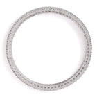 Timeless Radiance Sparkle Kada Set - Silver - White