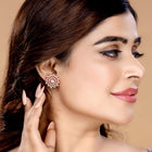 Sparkling Blossom Stud Earrings