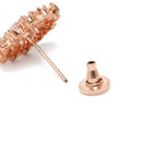 Sparkling Blossom Stud Earrings