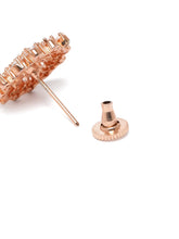 Sparkling Blossom Stud Earrings