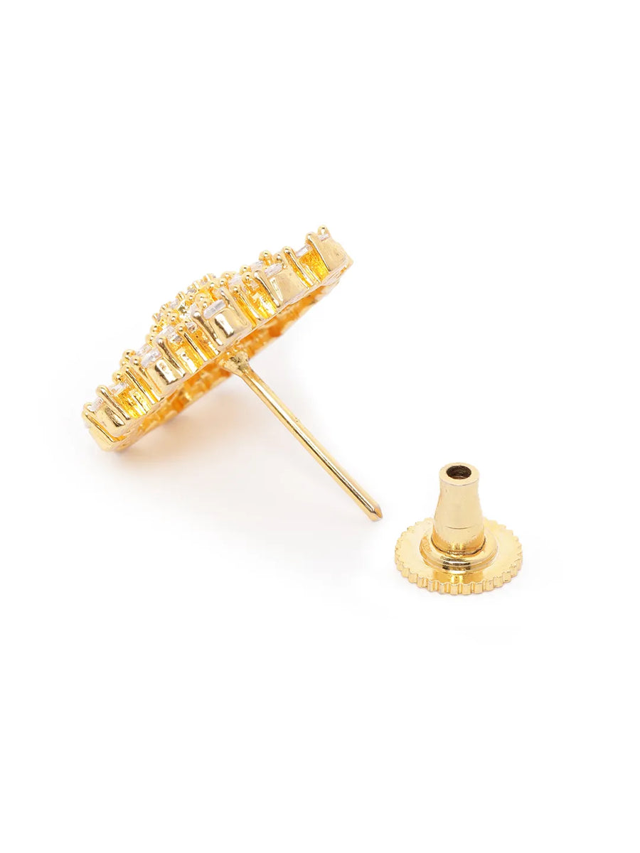 CZ Stud Earrings – Sparkling & Elegant Designs | Peora