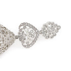 Exquisite CZ Jhumka with Pearl Drops