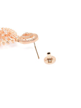 Sparkling Spiral Drop Earrings