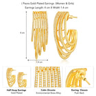 Layered Drop Earrings – Elegant & Statement Styles | Peora