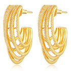 Layered Drop Earrings – Elegant & Statement Styles | Peora