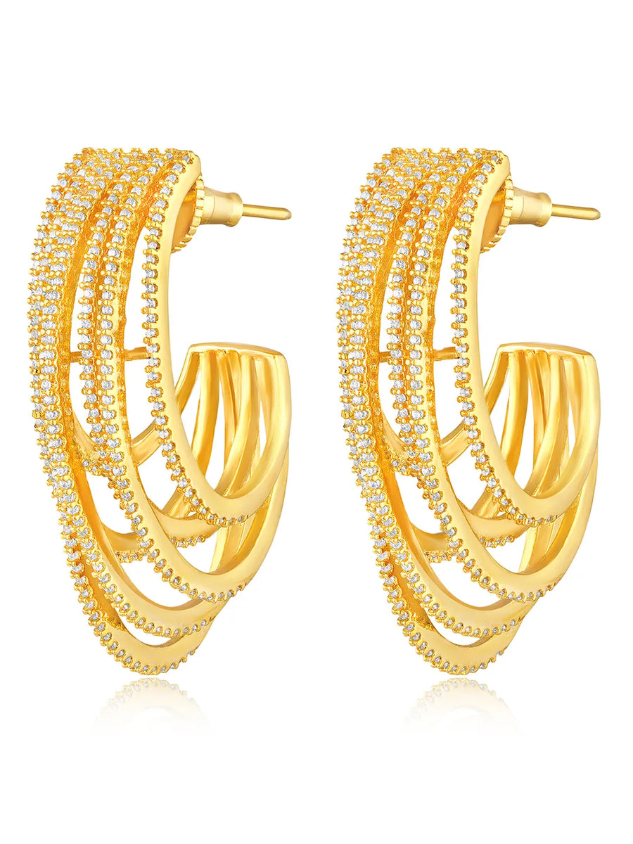 Layered Drop Earrings – Elegant & Statement Styles | Peora