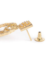 Elegant Pearl and CZ Dangle Earrings