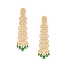 GraceLine CZ Sparkling Drop Earrings