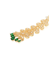 GraceLine CZ Sparkling Drop Earrings