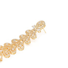 GraceLine CZ Sparkling Drop Earrings