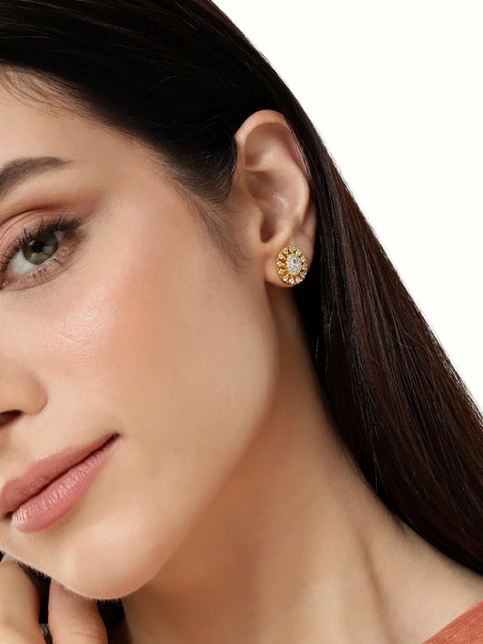 Chic Glow Distinctive Stud Earrings
