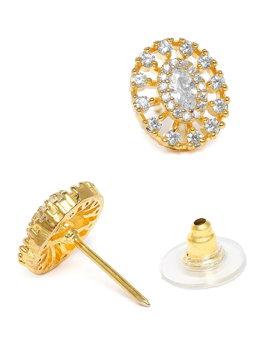 Chic Glow Distinctive Stud Earrings