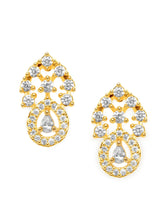Elegant and Simple CZ Studs Earrings
