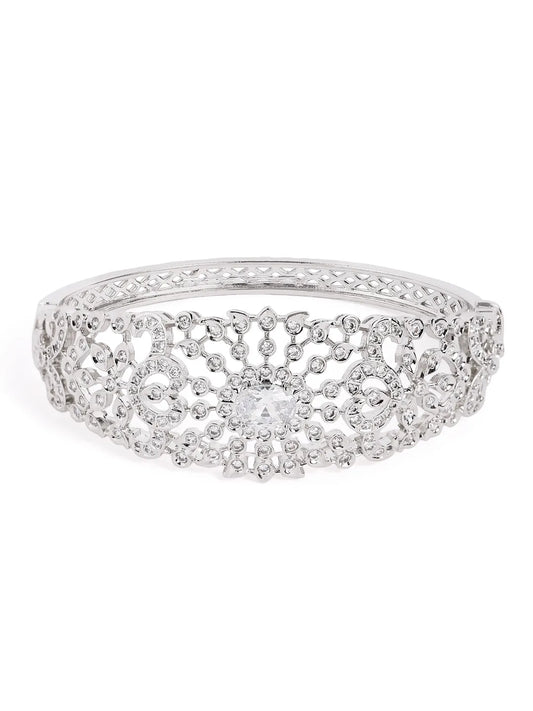 Celestial Grace CZ Bangle
