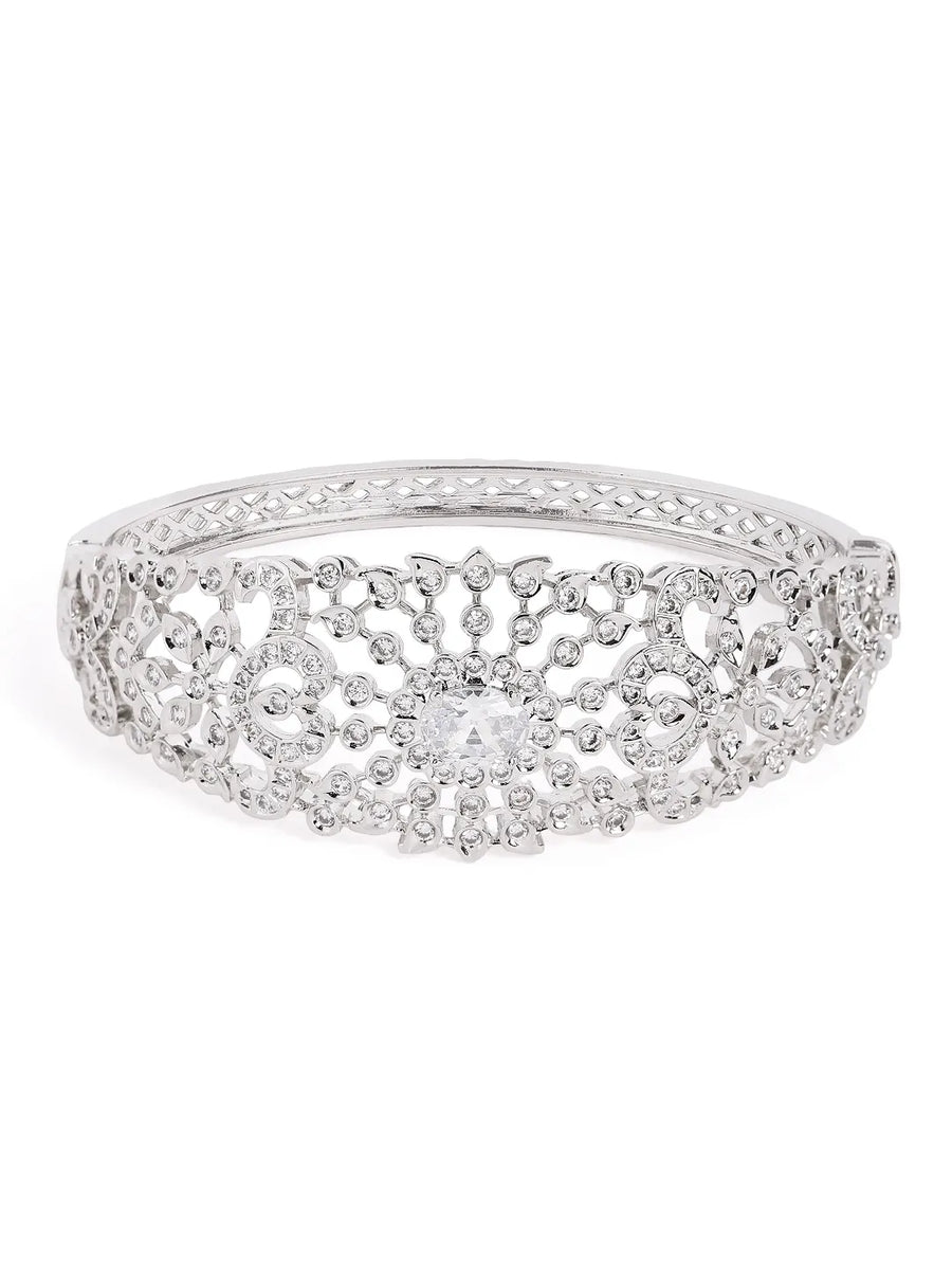 Celestial Grace CZ Bangle