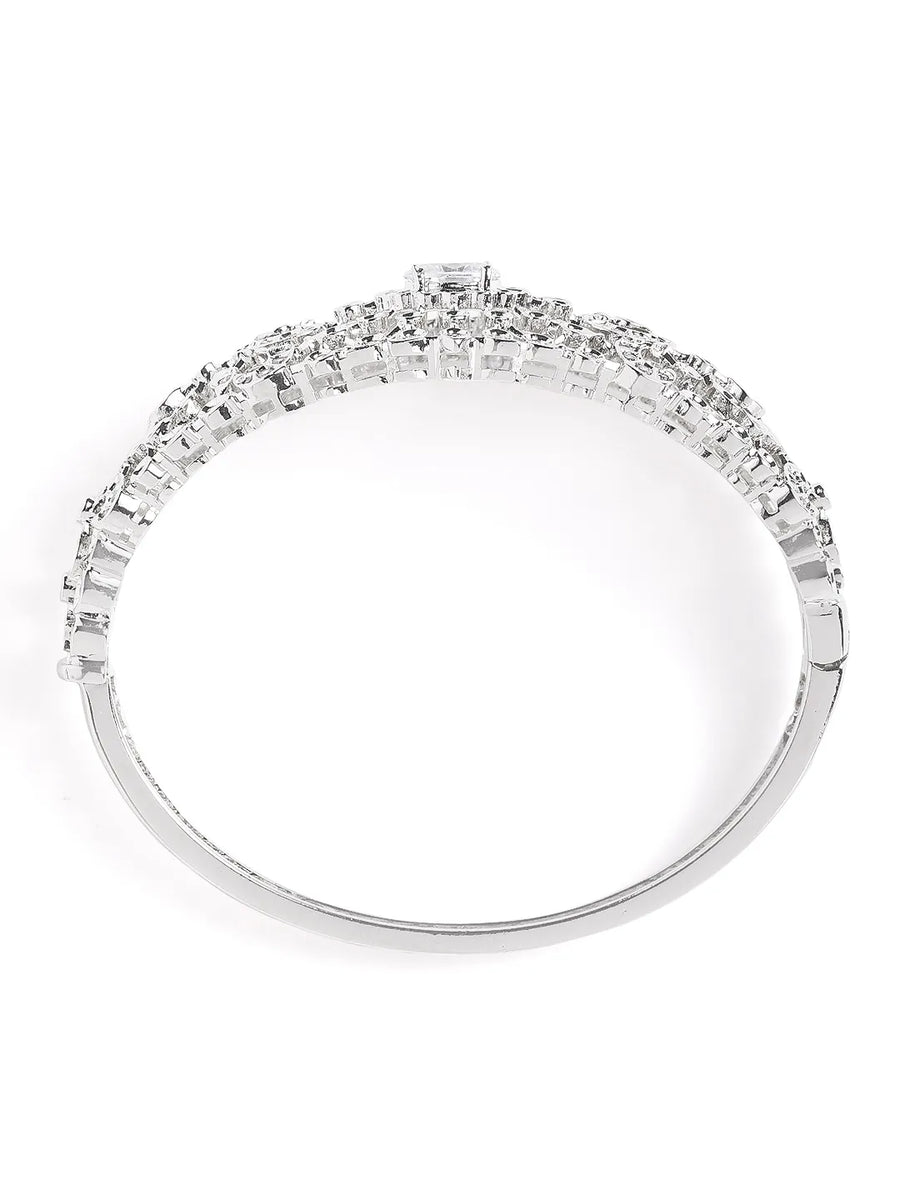 Celestial Grace CZ Bangle