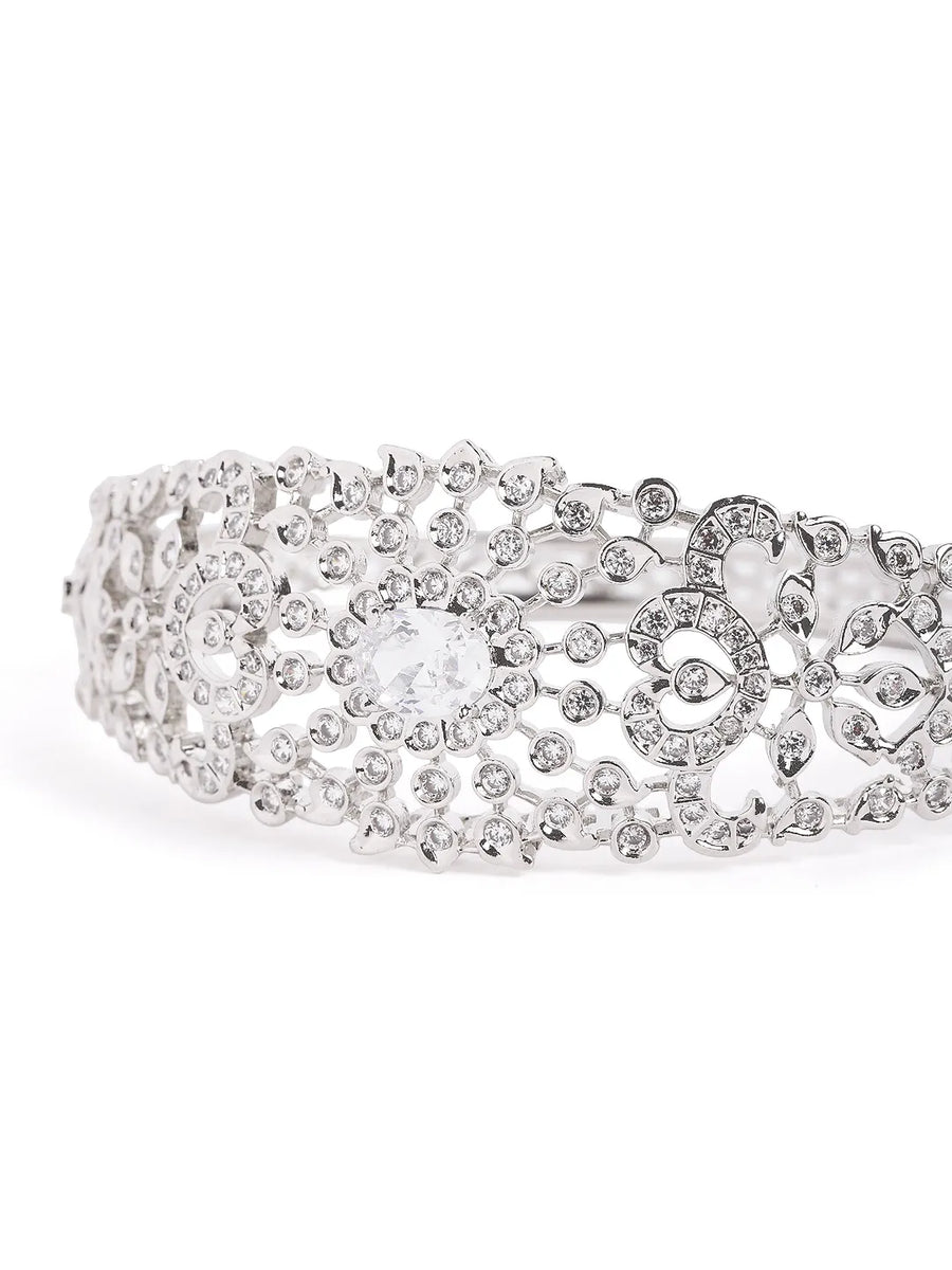 Celestial Grace CZ Bangle