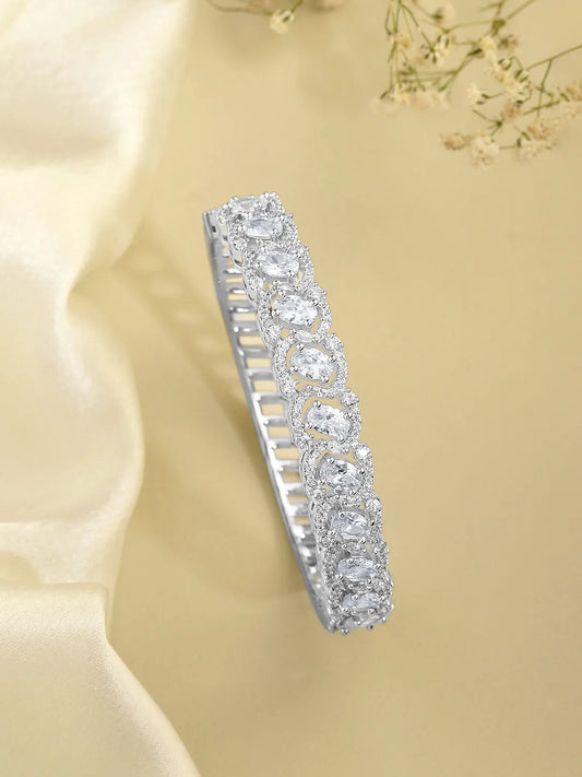 Bold CZ Studded Kadas for Modern Women