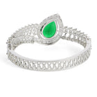 Celestial Radiance CZ Kada Bangle