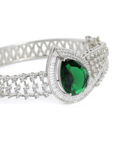 Celestial Radiance CZ Kada Bangle