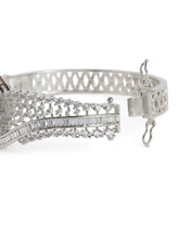 Celestial Radiance CZ Kada Bangle