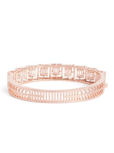 Modern Royal CZ Frame-Set Kada