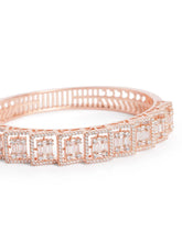 Modern Royal CZ Frame-Set Kada