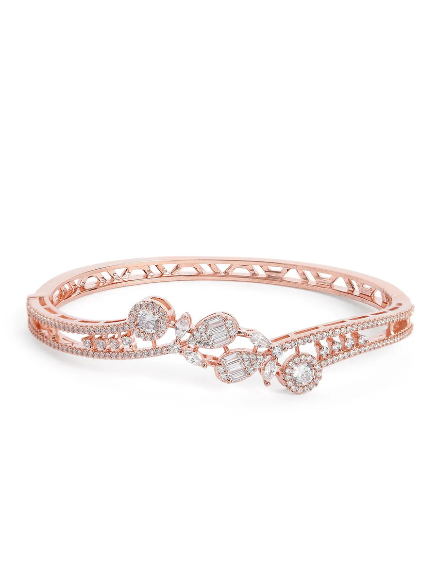 Timeless Glimmer CZ Studded Kada