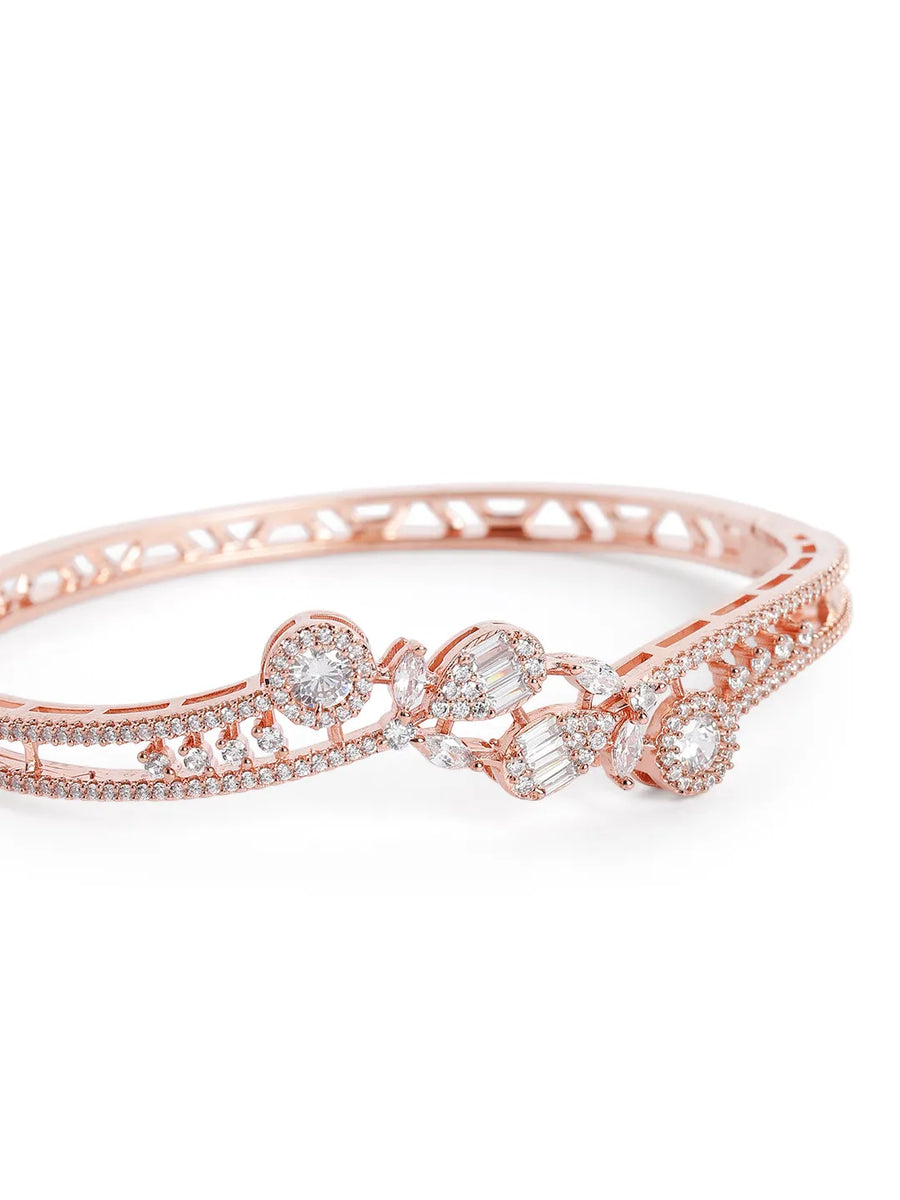 Timeless Glimmer CZ Studded Kada