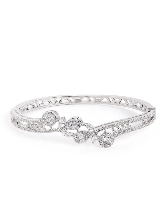 Timeless Glimmer CZ Studded Kada