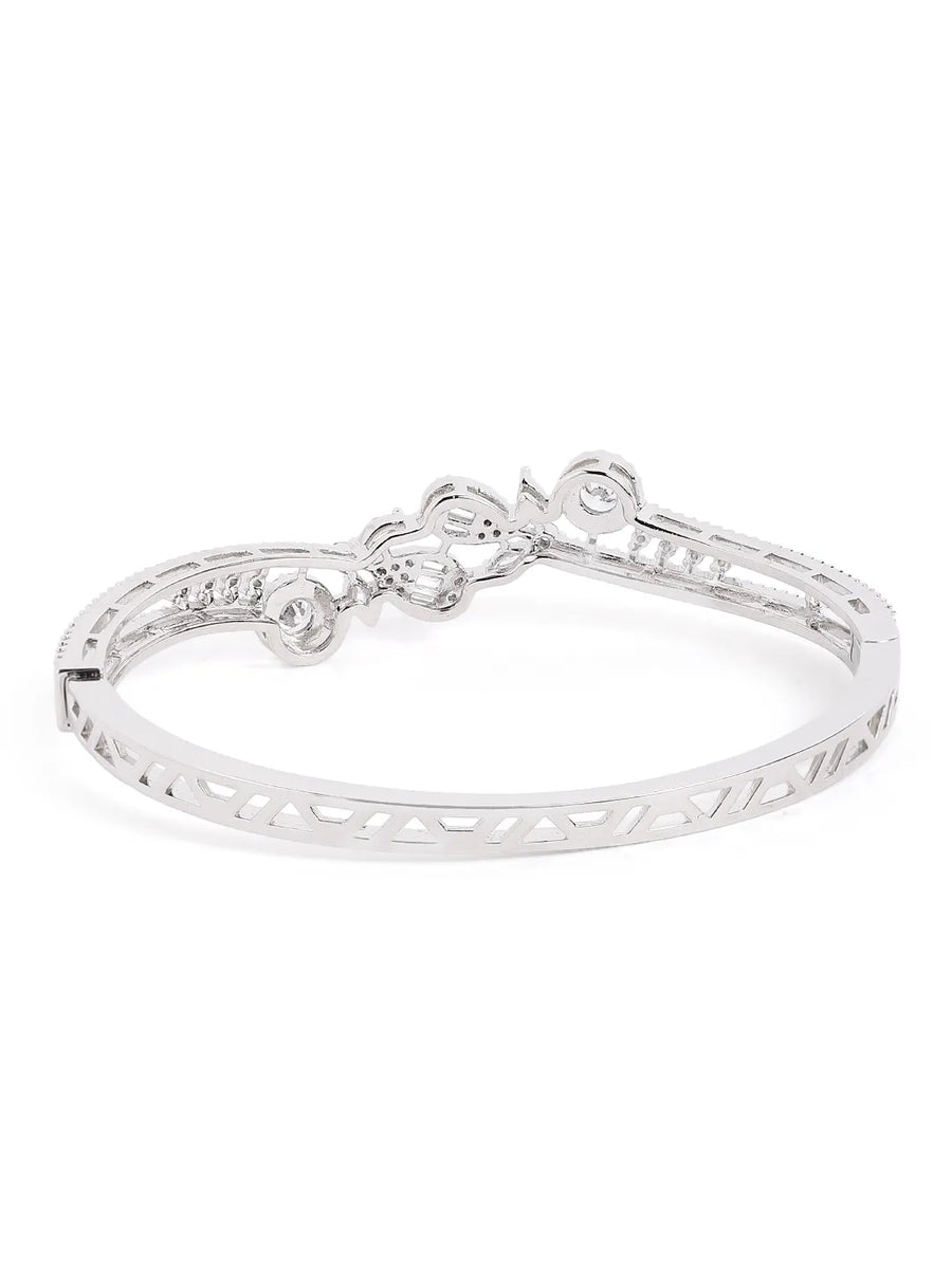 Timeless Glimmer CZ Studded Kada